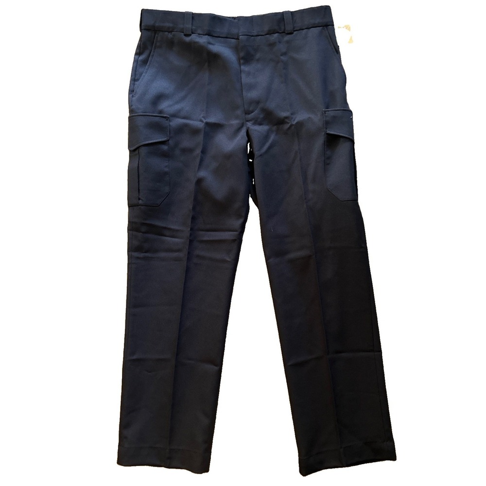 NWT Flying Cross Men 38 Reg LAPD Navy Blue Uniform Pants Polyester F1 39900